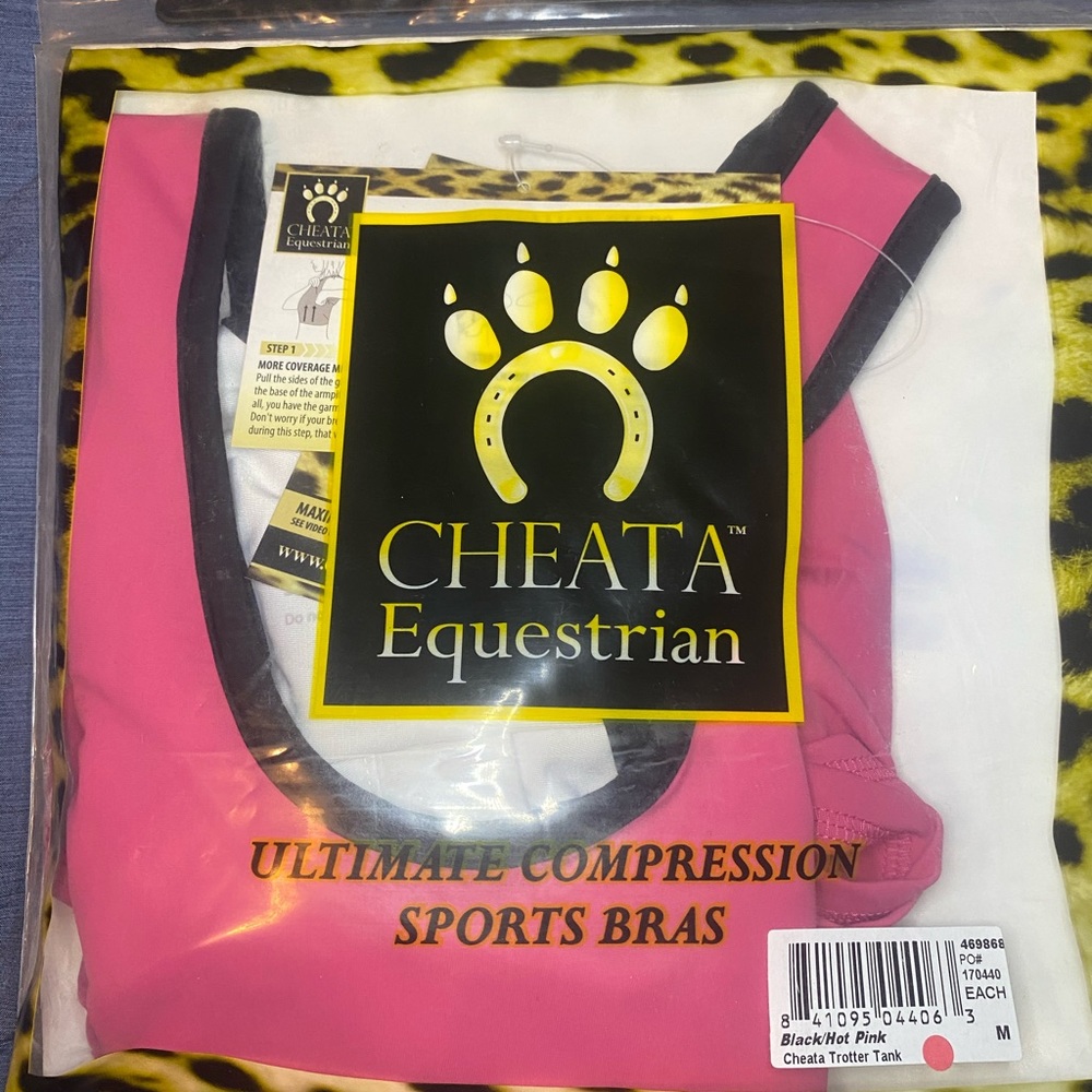 Cheata Trotter Tank, size medium, pink
